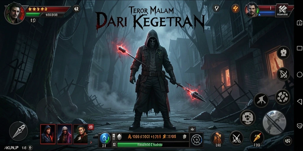 Gameplay penuh ketegangan dalam suasana Horror yang mendalam.