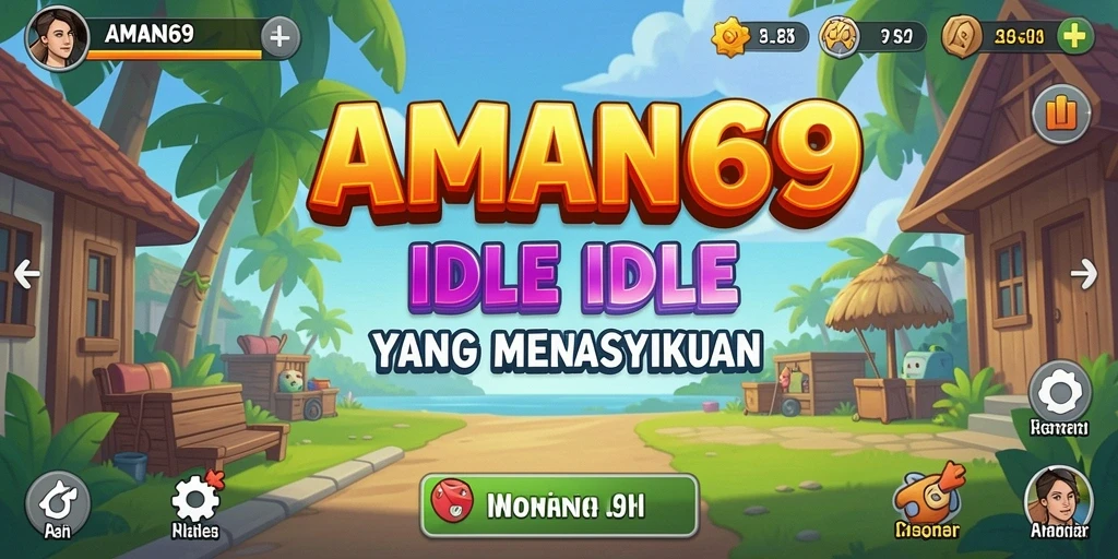 Tampilan gameplay AMAN69 yang menarik dan interaktif.