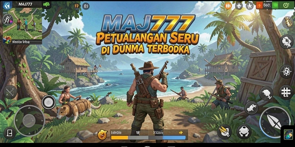 Gameplay seru di dunia terbuka MAJ777 yang menantang.