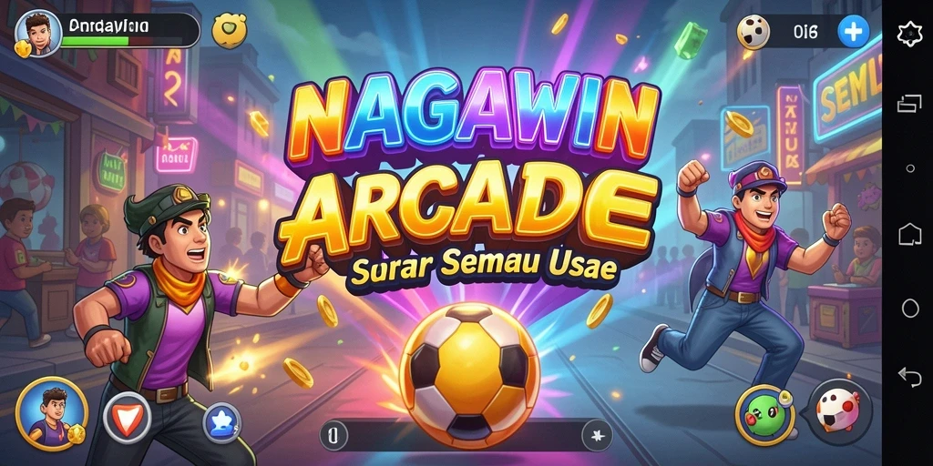 Screenshot gameplay NAGAWIN menampilkan aksi seru dan grafis menarik.
