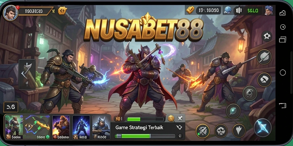 Gameplay mendebarkan NUSABET88 dengan strategi SLG yang kompleks.