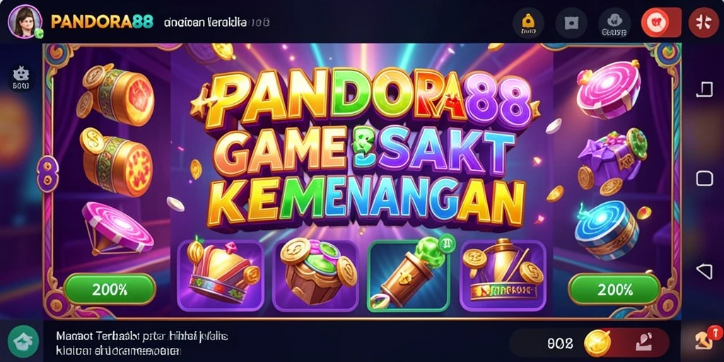 Screenshot gameplay PANDORA88 menampilkan pengalaman Slot yang seru.