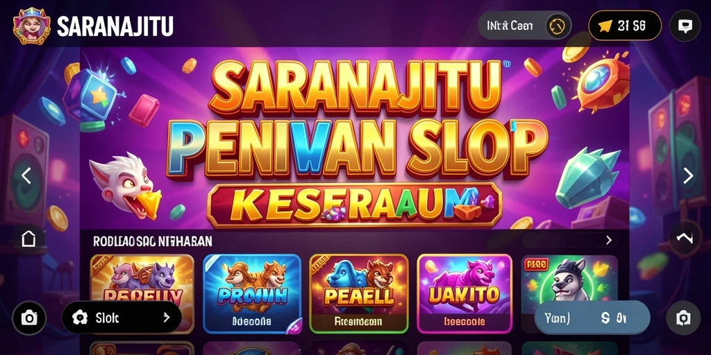Gameplay menarik SARANAJITU dengan berbagai pilihan slot.