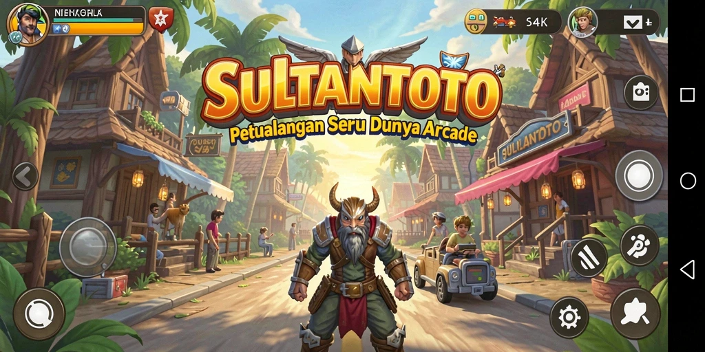 Tampilan gameplay <strong>SULTANTOTO</strong> yang seru dan penuh tantangan di dunia arcade.