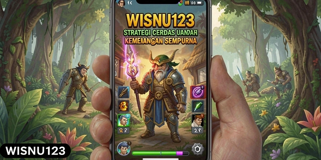 Tampilan klasik gameplay strategis yang mendebarkan di WISNU123.